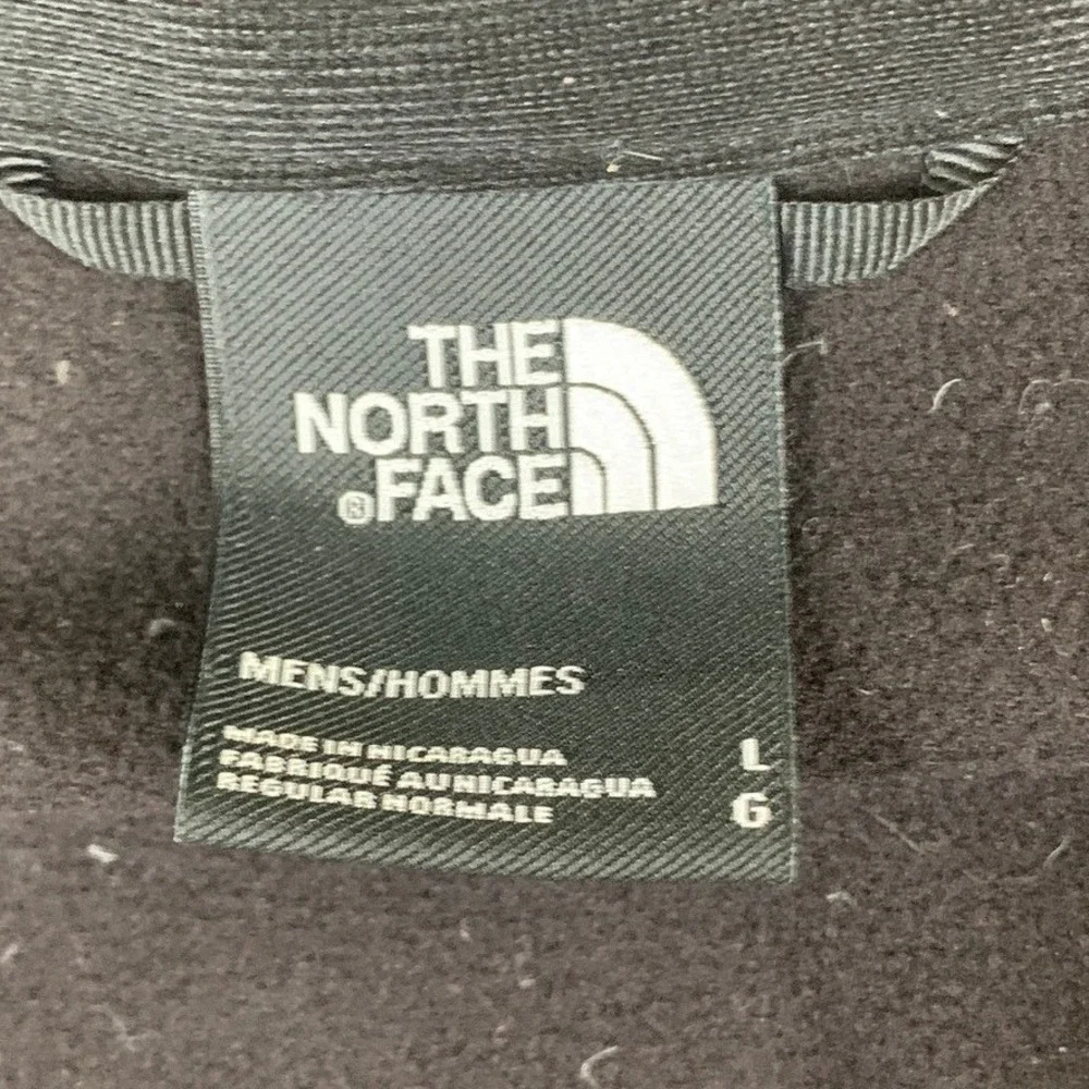 The North Face Mens Large Full Zip Performance Jacket Red Black NF0A4P8S